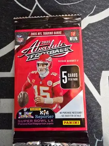 2025 Absolute Football 5-card Pack