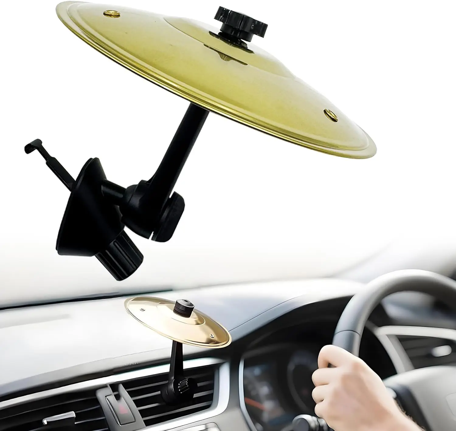 Car Cymbal, Car Cymbal Air Vent, Mini Drum Crash Cymbal For Car Vent, Suitable For All Types Of Vehicles