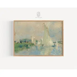 Regatta at Argenteuil | Pierre-Auguste Renoir, 1874