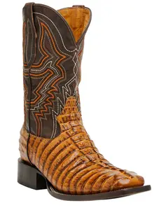 Cody James Men's Badlands Caiman Print Western Boot Broad Square Toe - Bcjsp26l11-1