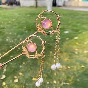 Chinese Style Fashion Metal Hair Sticks