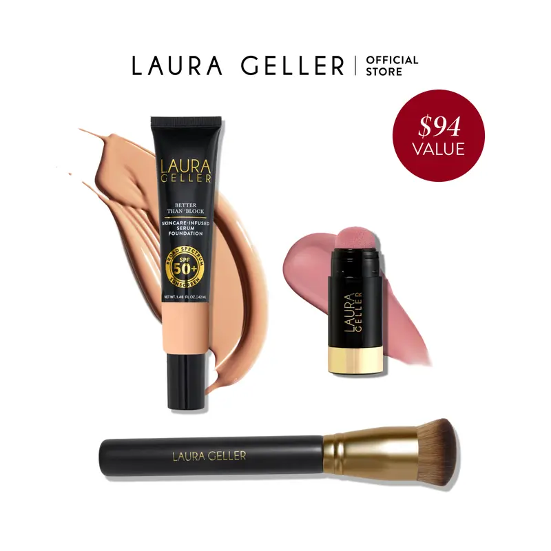 Laura Geller Fresh-Faced Finish 3PC Complexion Set