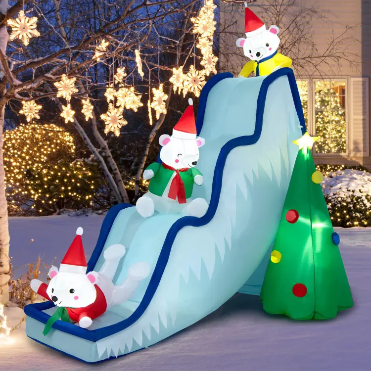 9FT Polar Bear Slide Scene