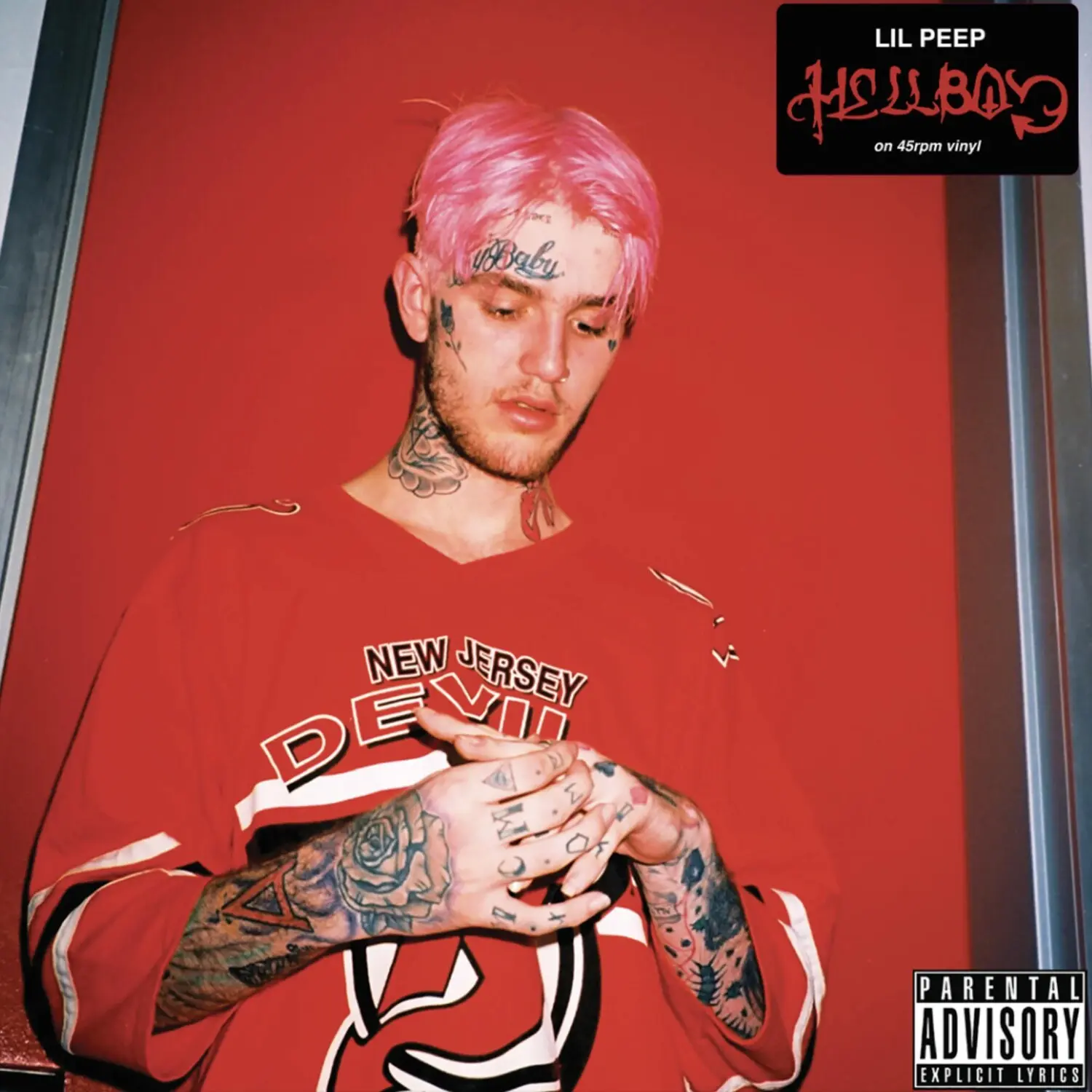 Lil Peep - Hellboy  [VINYL RECORD - LP] Colored Vinyl, Red