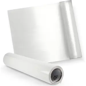 Self Laminating Film Anti-UV Vinyl (12"x15ft Glossy): Clear Vinyl Roll Laminating Paper - Self Adhesive Laminating Sheets, Sticker Laminate Sheets , Self Laminating Sheets Transparent Vinyl