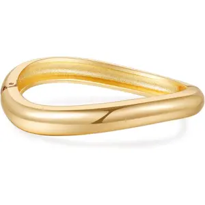 Chunky /  Cuff Bangle Bracelets for Women Trendy Hinged Cuff Open Wide Chunky  Bracelet Minimalist Bangle