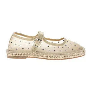 COCONUTS by Matisse Womens Meg Mary Jane Espadrille Flats Casual - Beige
