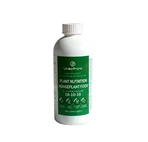 10-10-10 Organic Liquid Plant Food Water-Soluble, All-Purpose Formula for Houseplants | Easy to Use & Eco-Friendly
