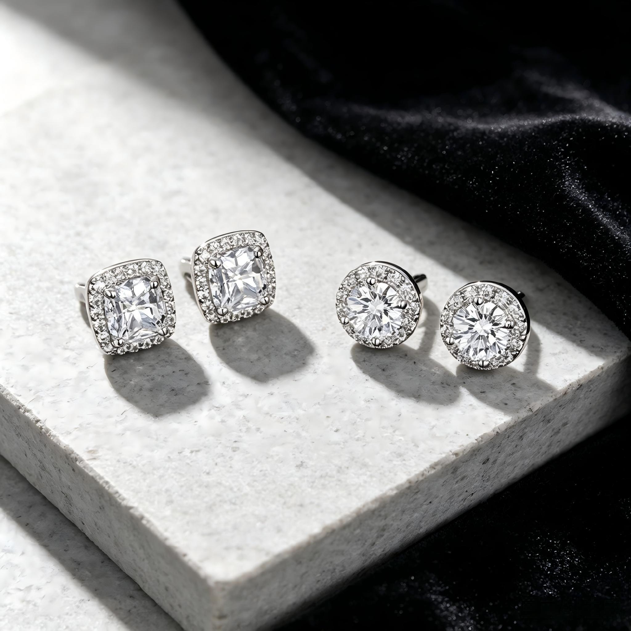 【Must be】2026 New Luxury S925 Silver Moissanite Studs | 0.3ct 0.5ct 1ct 2ct VVS High Clarity Fine Ear Jewelry | Timeless Minimal Elegant Unisex for Men Women | Official Authenticity Certificate | Premium Gift for Mother’s Day Daily & Occasion Wear 【Must be】2026 New Luxury S925 Silver Moissanite Studs | 0.3ct 0.5ct 1ct 2ct VVS High Clarity Fine Ear Jewelry | Timeless Minimal Elegant Unisex for Men Women | Official Authenticity Certificate | Premium Gift for Mother’s Day Daily & Occasion Wear