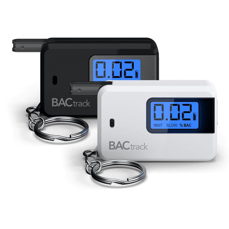 BACtrack Go Keychain Breathalyzer | Ultra-Portable Pocket Keyring Alcohol Tester for Personal Use | BAC Reader