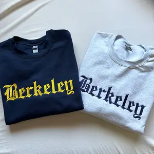 Berkeley Embroidered Sweatshirt, Funny Sweatshirt, Birthday Gifts for Men and Women