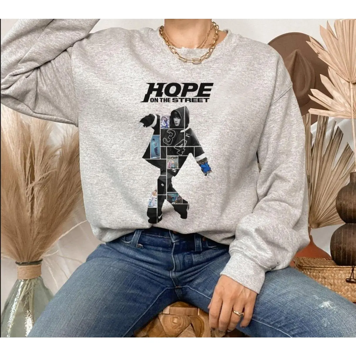 Hope on the street sweatshirt, Jhope tour 2025 shirt, gift for fans, unisex shirt, Hope On The Stage shirt, Cool Colors, Brighten