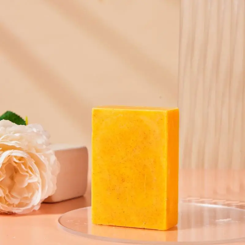 Handmade Soap For Body Wash Face Cleansing Soap Kojic Acid Soap Turmeric Acid Brightening Soap