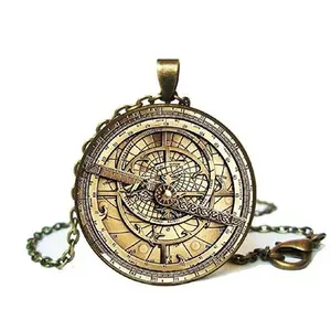 Steampunk Astrolabe Necklace