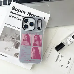 M-Madison BeerS Singer Phone Case For iPhone 17 16 15 14 13 12 11 Pro Max Air Plus Large-aperture Jelly Double-layer Frosted phone Case Luxury Fashion