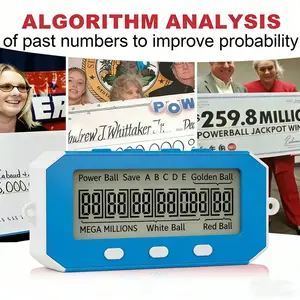 AI-Powered Lottery Number Generator | Professional Lottery Picker | Smart Number Selector | Intelligent Lottery Assistant | Instant Quick Pick | Pocket-Sized Keychain Accessory