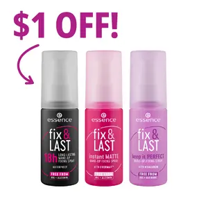 Fix & Last! Setting Spray Bundle