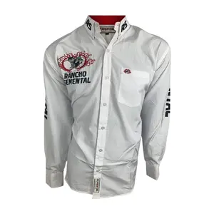 RANCHO SEMENTAL White Long Sleeve Shirt