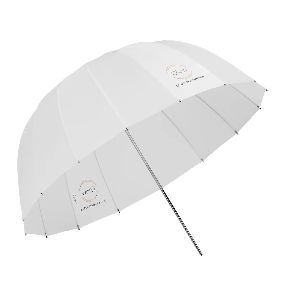 Glow Easy Lock Medium Deep Translucent Fiberglass Umbrella (33")