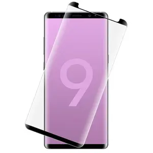 Tempered Glass for Note 9, Full Size 3D Curved Hard Tempered Glass Screen Protector Crack Saver for Samsung Galaxy Note-9 (SM-N960)