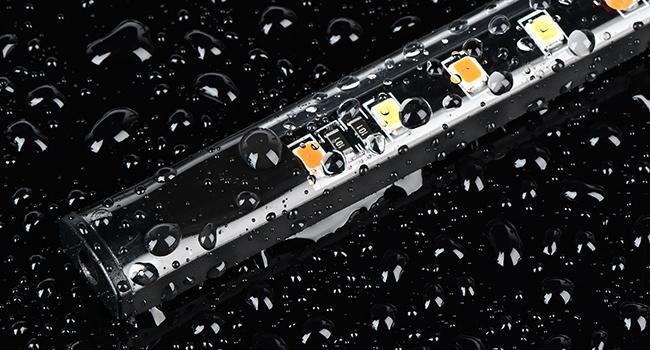 DIBMS 71" Running Board Lights 2PCS LED Strips w/Sequential Amber Turn Signal, DRL, White Courtesy Light for Extended Crew Cab Trucks Pickup Trailer, Side Wing Glow Light white courtesy light