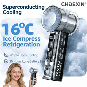 High Speed Handheld Turbo Fan| Portable Strong Cooling Mini Fan for Outdoor Travel