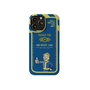 Fallout: Vault-Tec Vault Boy Phone Case, Suitable for iPhone 17/16/15/14/13/12/11 Pro Max/Plus and Samsung Galaxy S23FE/22/23/24/25