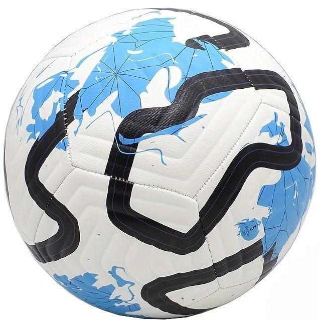 Soccer Ball Size 5 with Pump Needle PU Leather Football