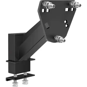Stake Pocket Spare Tire Carrier Mount,Trailer Spare Tire Mount,Fits  4 & 5 & 6 & 8 Lugs Wheels on 4",4.25", 4.5'', 4.75'', 5", 5.5",6" or 6.5" Bolt Patterns,Heavy Duty  Coat