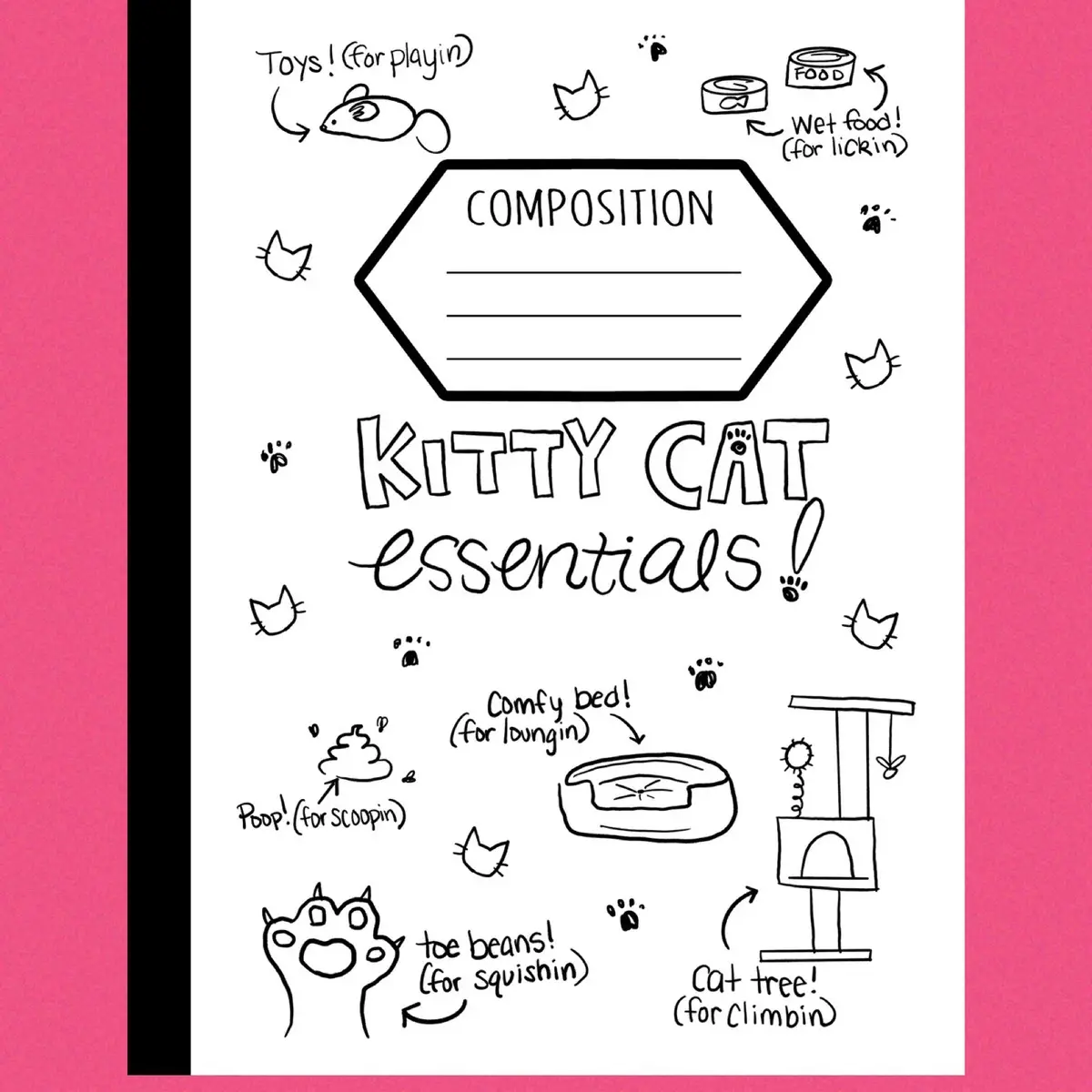 Kitty Cat Notebook