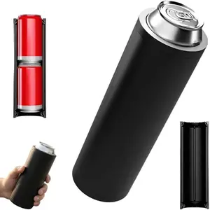 Double tank insulation rack, thin insulation sleeve for tank cooler, easy to hold, suitable for beer and soda, Portable, Insulated