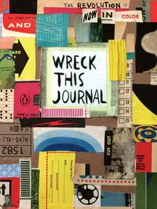 Wreck This Journal: Now in Color by Keri Smith Fun Gift Activity Craft Journal