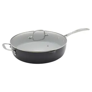 Henckels 5-qt Everyday Ceramic Nonstick Saute Pan with Handle Helper & Lid