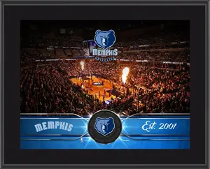 Memphis Grizzlies 10.5" x 13" Sublimated Team Stadium Plaque