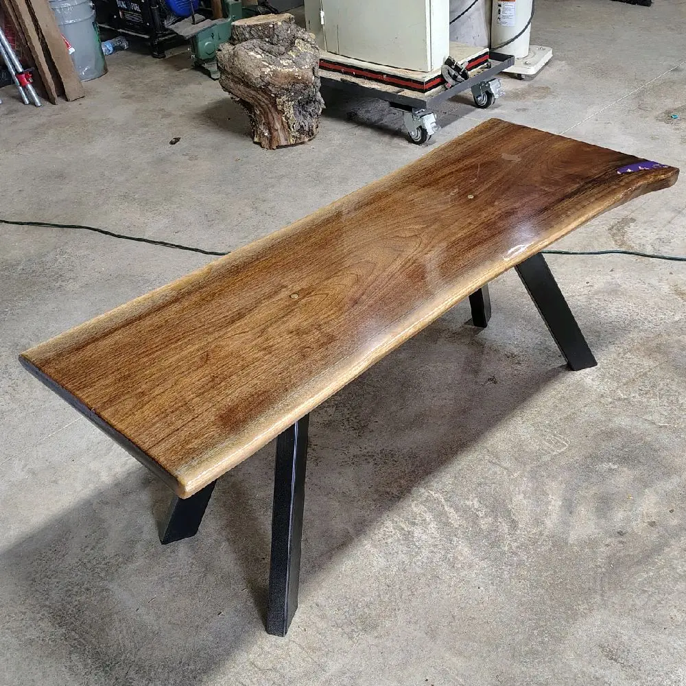 Live Edge Walnut Epoxy Coffee Table
