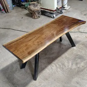Live Edge Walnut Epoxy Coffee Table