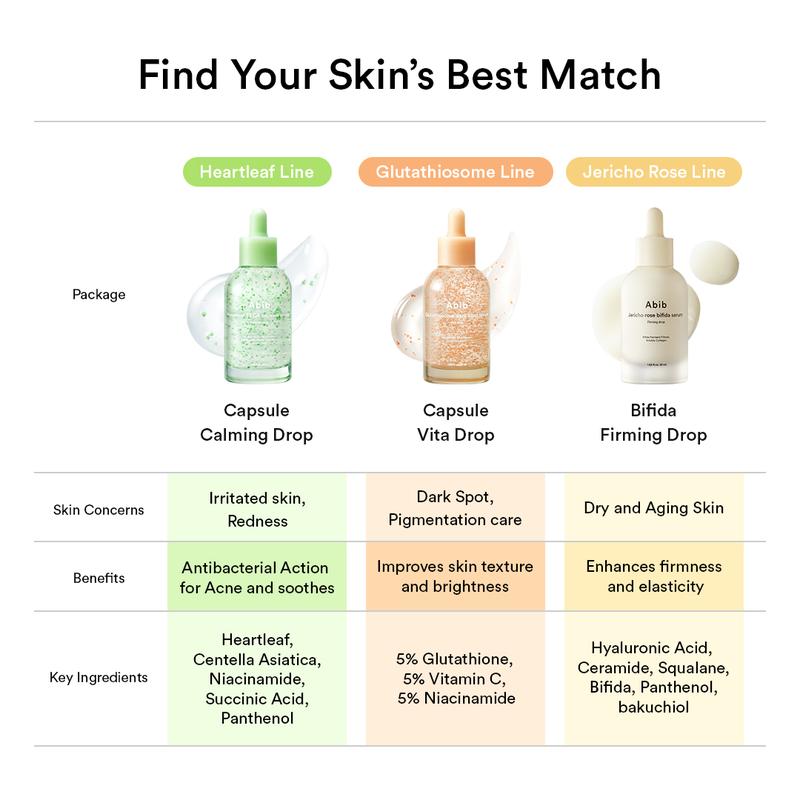 [Abib official] Abib Jericho Rose Bifida Serum Firming DropㅣSmooths Textured Skin