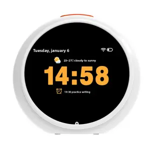 Talking AI Smart Alarm Clock for Elementary School Students Touchscreen Voice Time Manager Early Education Learning Machine G20