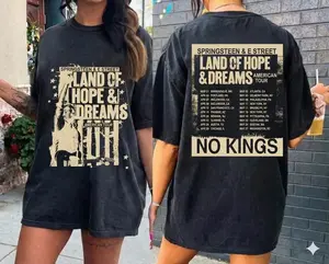 Vintage Rock Music Tour 2026 T-Shirt, Hoodie, Sweatshirt Land Of Hope Dreams Graphic Tee Fan Gift