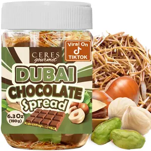 Dubai Chocolate Spread – 6.35 oz for Breakfast, Snacks, and Desserts Dubai Chocolate Spread – 6.35 oz for Breakfast, Snacks, and Desserts