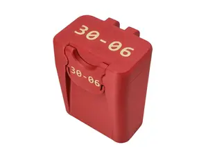 Ammo Case 30-06 10 Rounds Compact Pocket Size Locking Storage for Range Days 3D Printed Durable Secure Closure Easy Access Transport