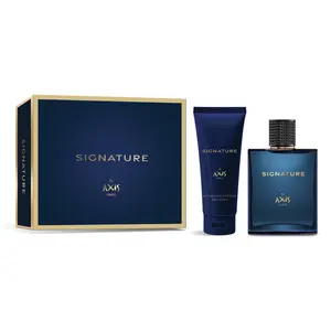 Axis Signature Fragrance Gift Set - 3.4 oz EDT for Men + 3.4 oz Shower Gel