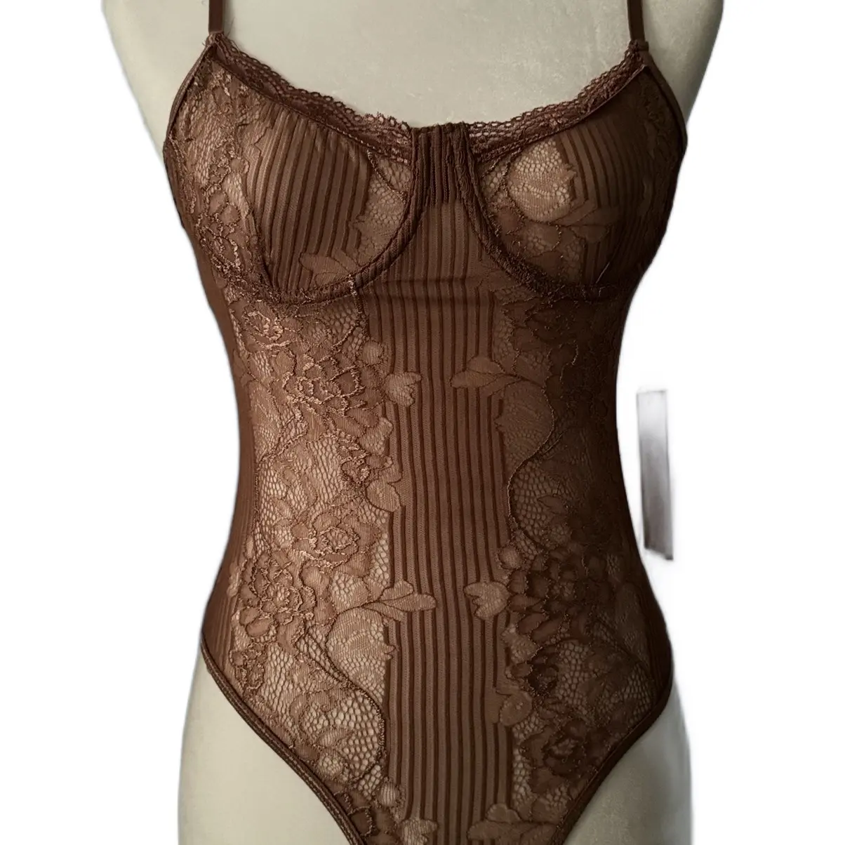 Tan bodysuit