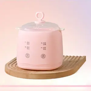 Mini Timable Egg Cooker with Preset Function Auto Shutoff Fully Automatic Multifunctional Breakfast Steamer