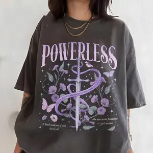 Powerless Bookish Movie T-Shirt For Fan, Kai Azer I Love You Shirt, Fearless Girl Shirt, Gift For Bookworms Tee Gift FOr Her