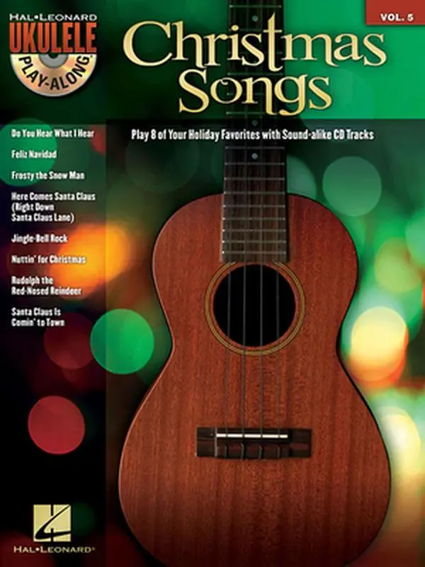 USED Book - Christmas Songs: Ukulele Play-Along Series Volume 5 [With CD (Audio)] by Various (Misc.) - english