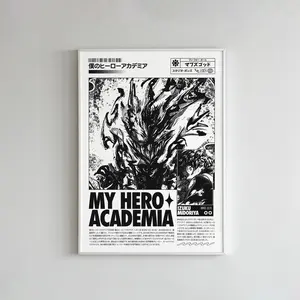 My Hero Academia Izuku Midoriya Set of 1, Printable Anime Poster, Anime Gift, Anime Wall Art, Home Decoration Wall Art Print, Manga Poster