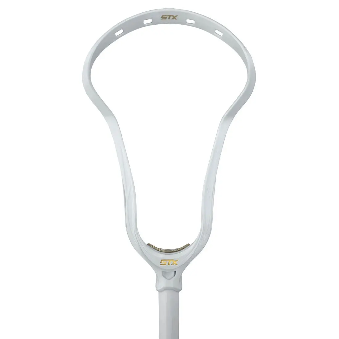 STX Aria Pro-M Women's Unstrung Lacrosse Head, Molded Design, Octagonal Profile, Firm Shoulders for Draws, Enhanced Handle Grip, Ideal for Defensive Play