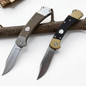1PC 112 Pocket Knife, Stainless Steel EDC Multi-Tool, Portable Multipurpose Knife for Outdoor Camping Fishing, Great Gift for Men