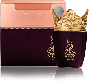 Banafa Bakhoor Oud Moatter Doha Qatar | Arabian Incense | 40g | Purple Crown Design